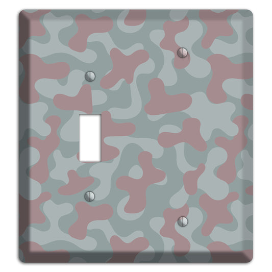 Afghanistan Blotch 1 Camo Toggle / Blank Wallplate