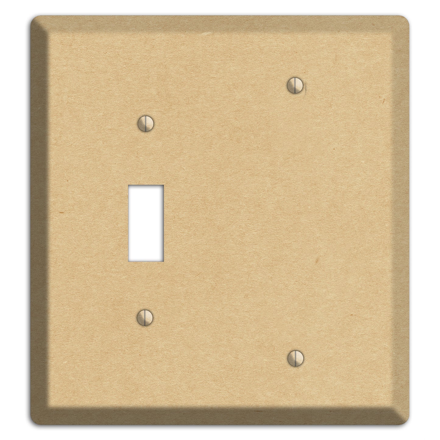 Calico Kraft Toggle / Blank Wallplate