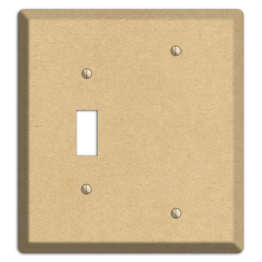 Calico Kraft Toggle / Blank Wallplate