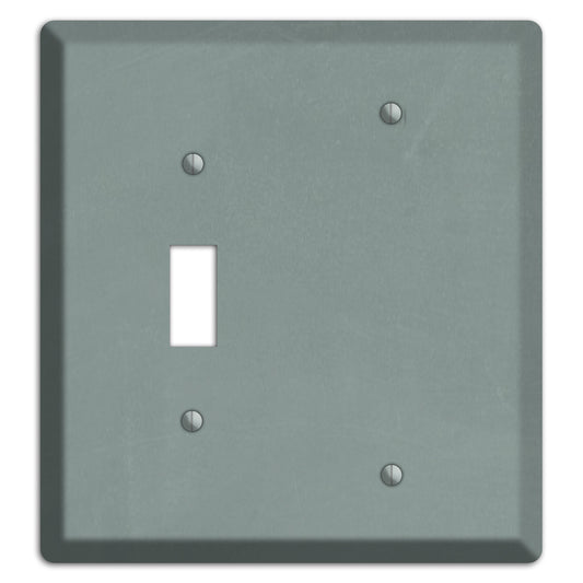 Chalk Faded Gree Toggle / Blank Wallplate