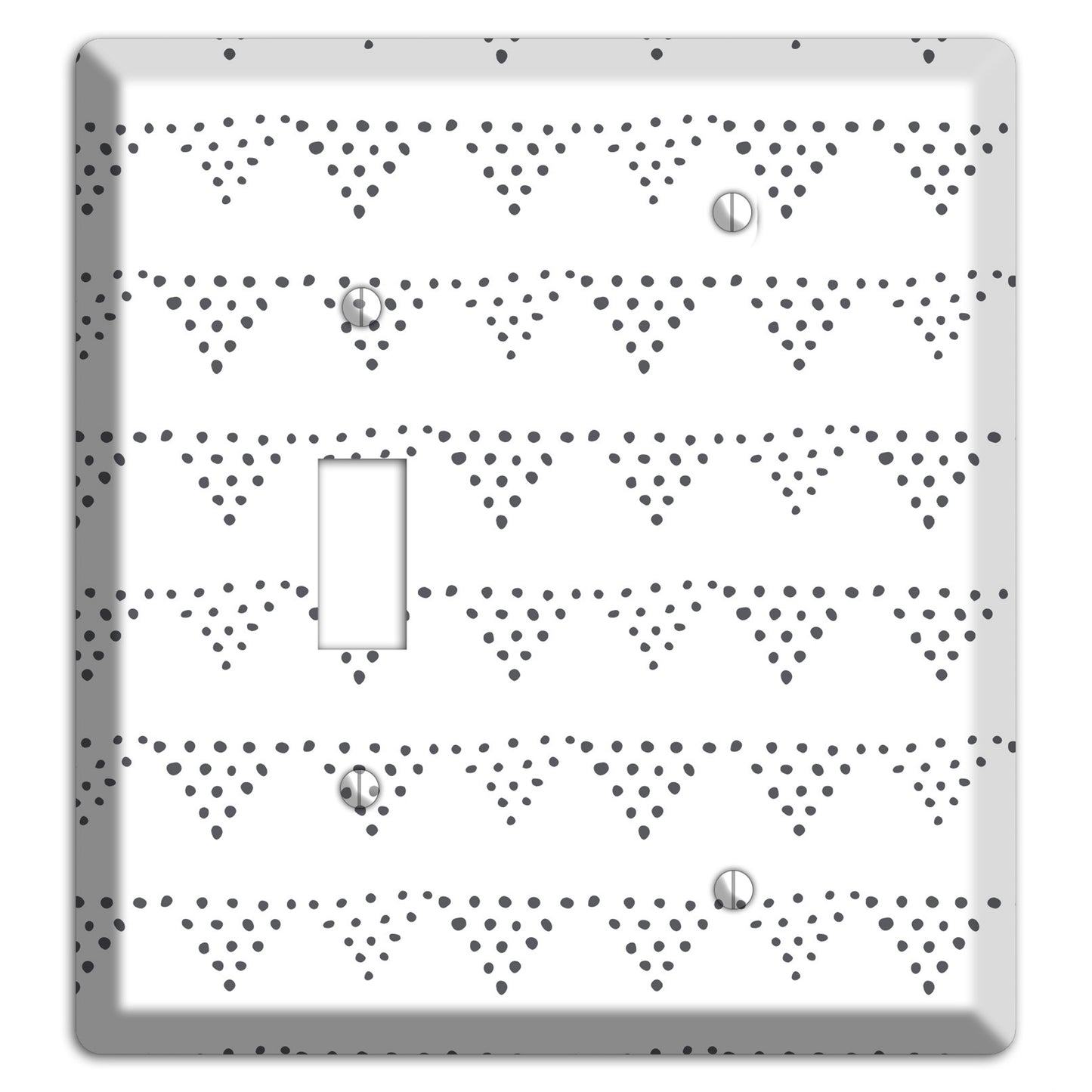 Abstract 16 Toggle / Blank Wallplate