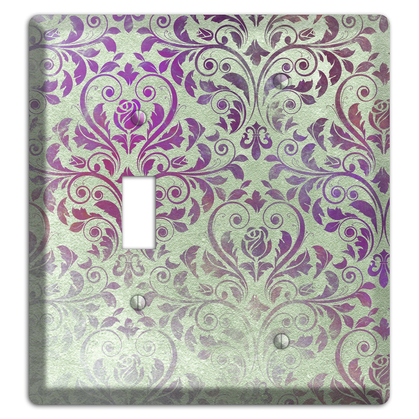 Venus Whimsical Damask Toggle / Blank Wallplate