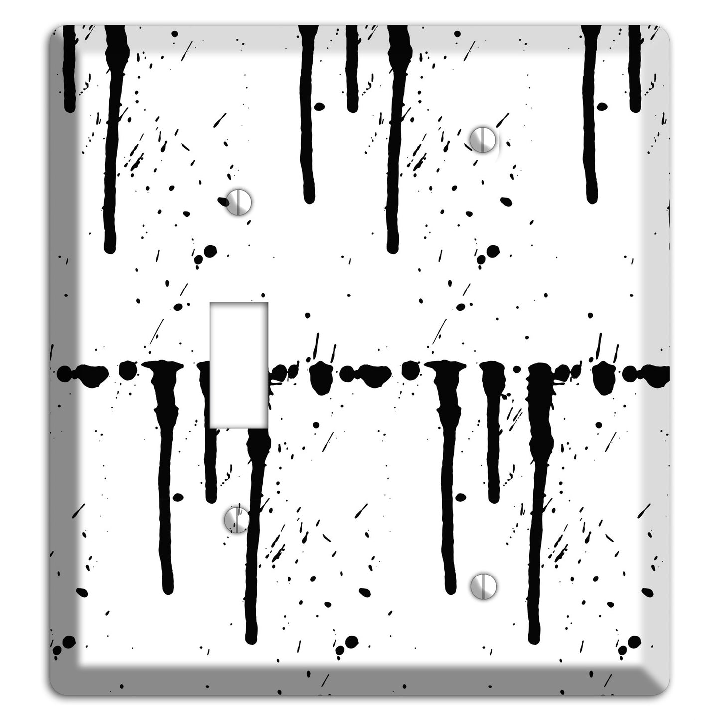 Ink Drips 2 Toggle / Blank Wallplate