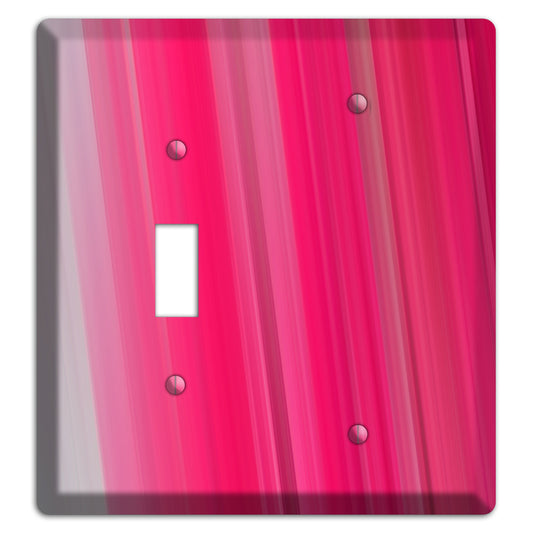 Pink Ray of Light Toggle / Blank Wallplate