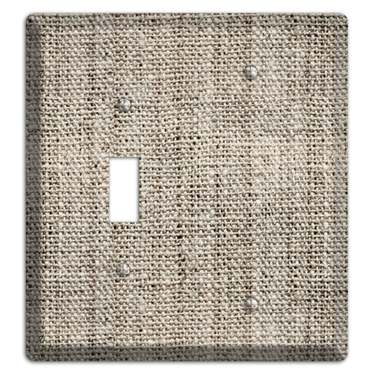 Niagara Burlap Toggle / Blank Wallplate