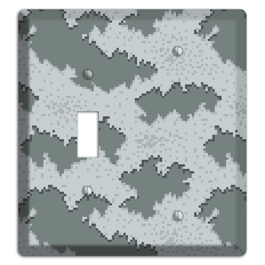 Marpat Winter Camo Toggle / Blank Wallplate