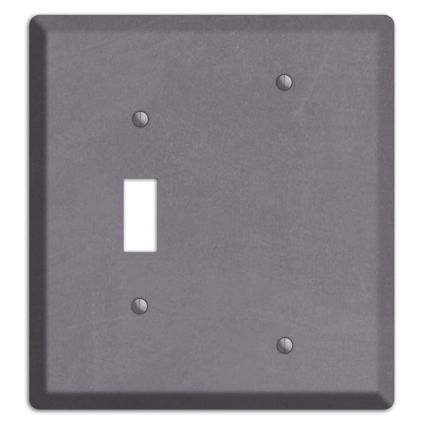 Chalk Purple Toggle / Blank Wallplate