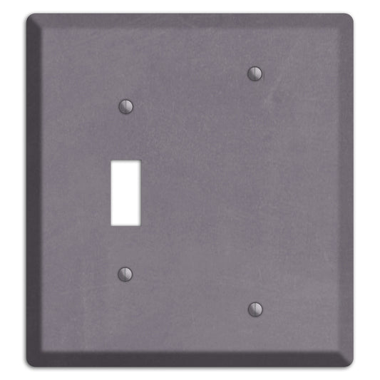 Chalk Purple Toggle / Blank Wallplate