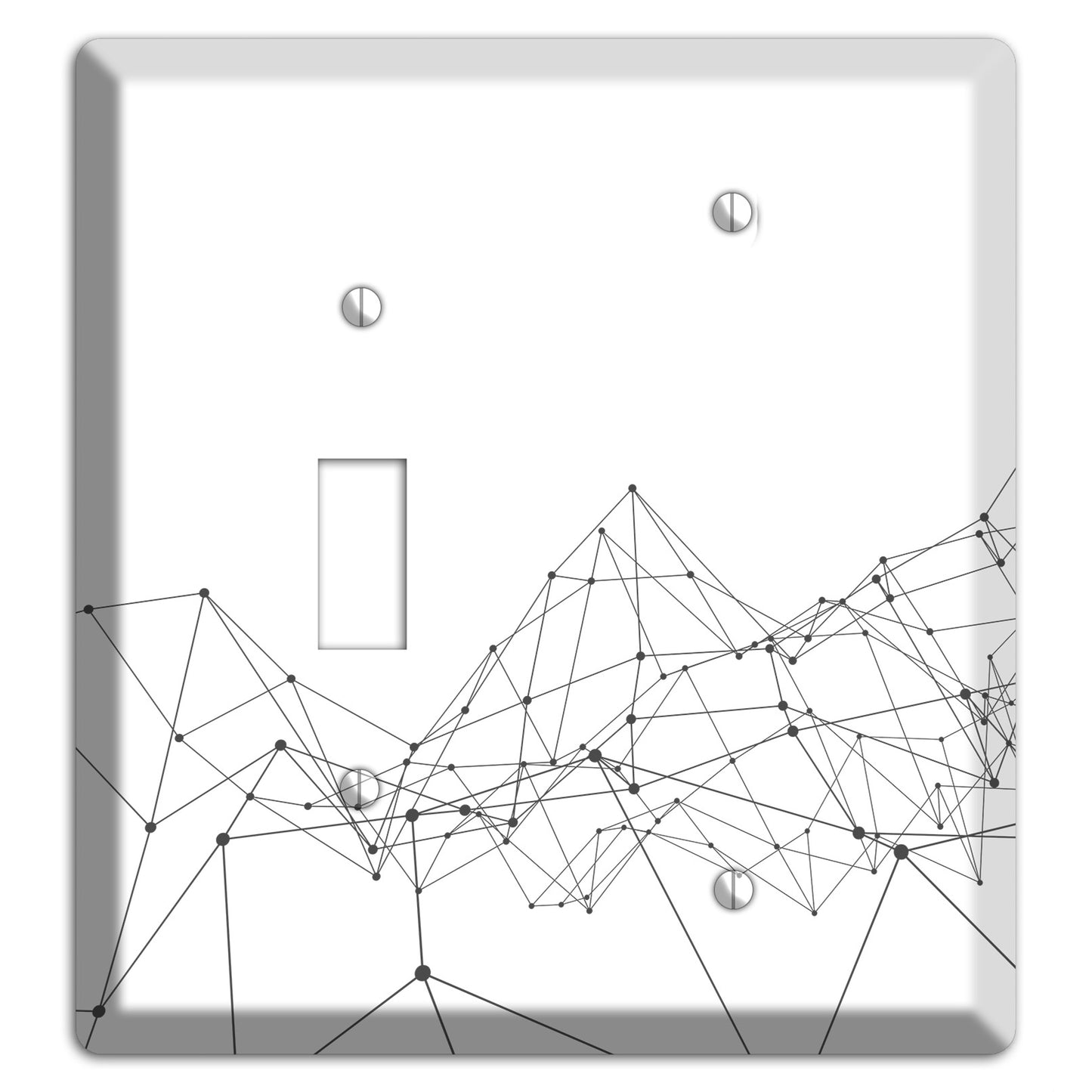 Linear B Toggle / Blank Wallplate