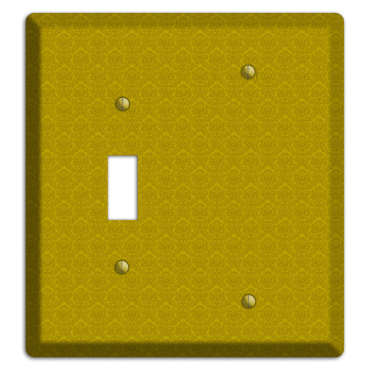 Mustard Cartouche Toggle / Blank Wallplate