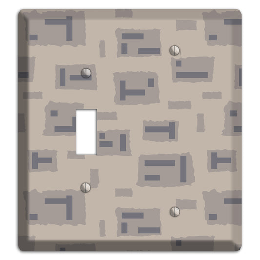 Urban Mout Camo Toggle / Blank Wallplate