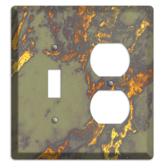 Gurkha Marble Toggle / Duplex Wallplate