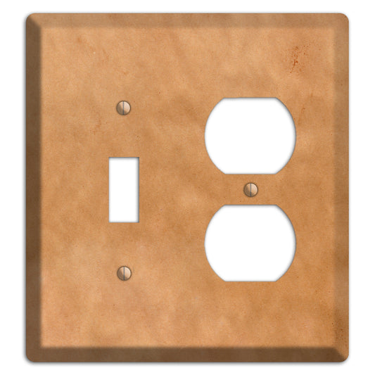 Aged Paper 9 Toggle / Duplex Wallplate