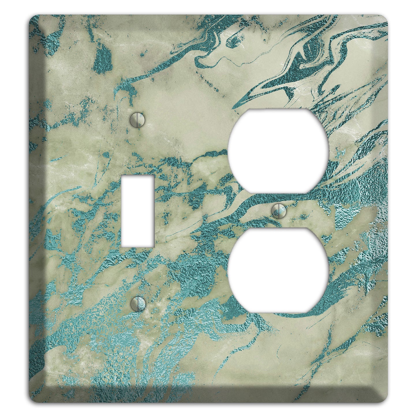 Locust Marble Toggle / Duplex Wallplate