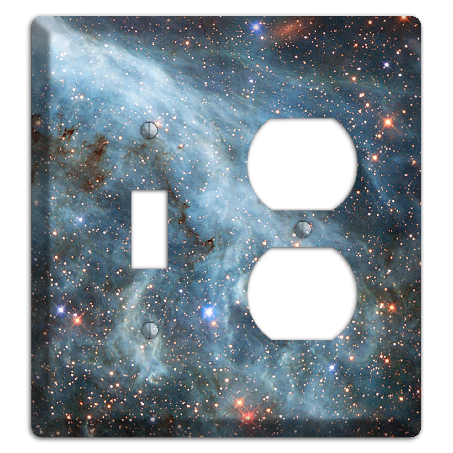 Magellanic Cloud Toggle / Duplex Wallplate