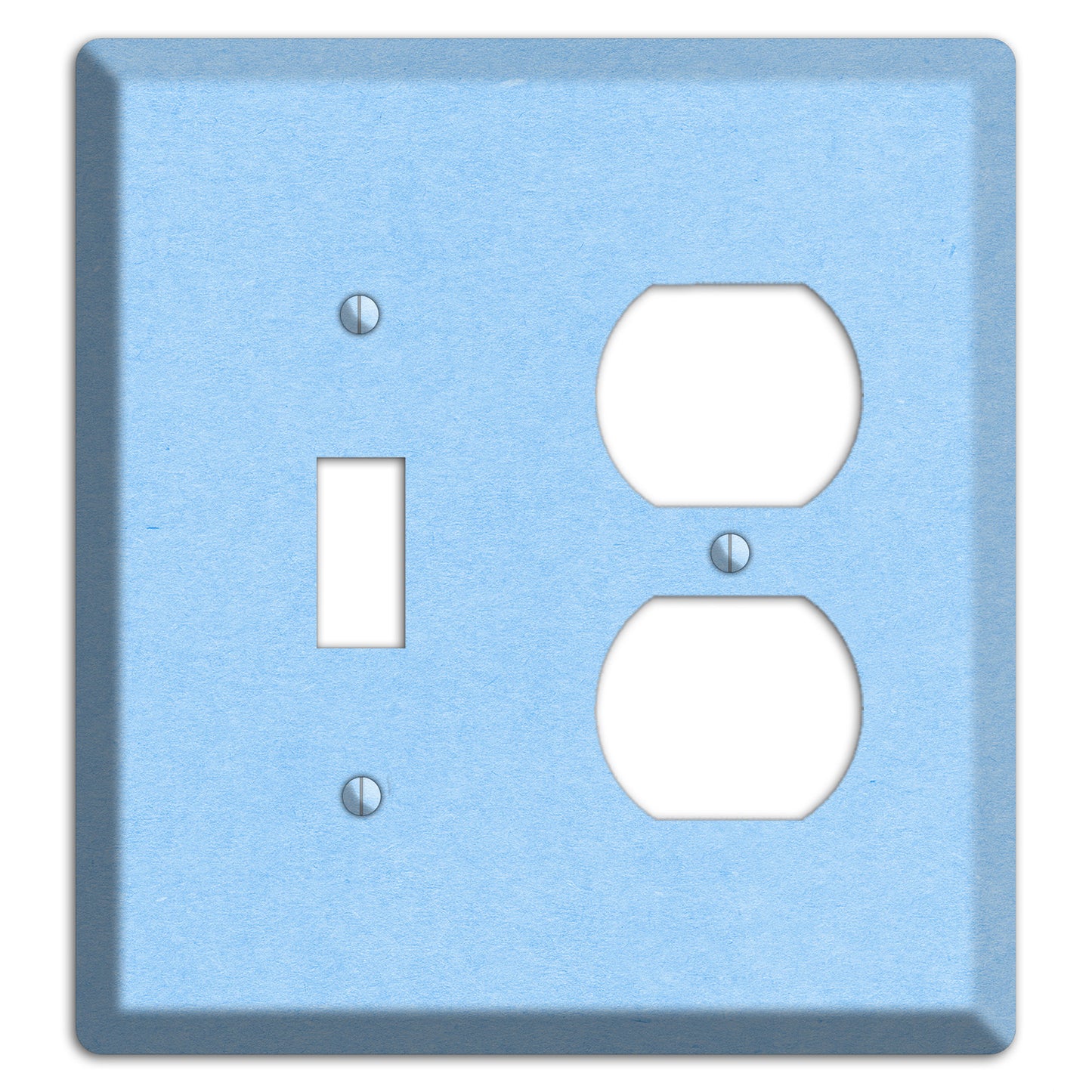 Light Sky Blue Kraft Toggle / Duplex Wallplate