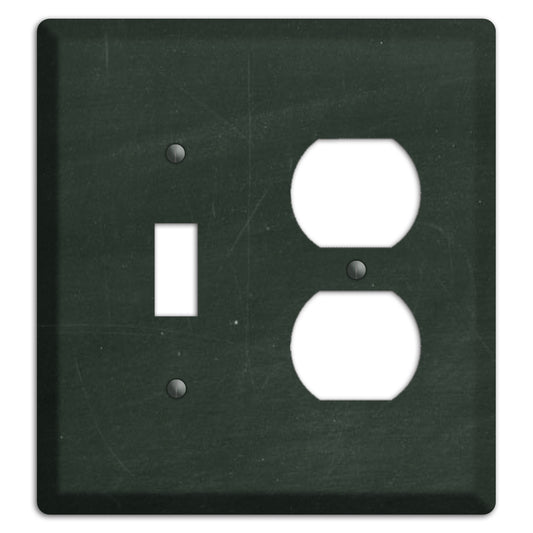 Chalk Black Toggle / Duplex Wallplate