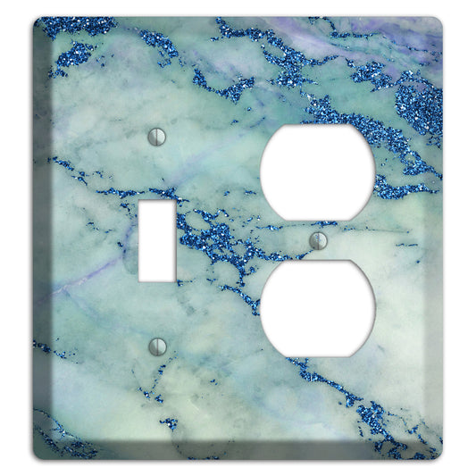 Opal marble Toggle / Duplex Wallplate