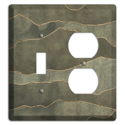 Jade Mountain Range Toggle / Duplex Wallplate