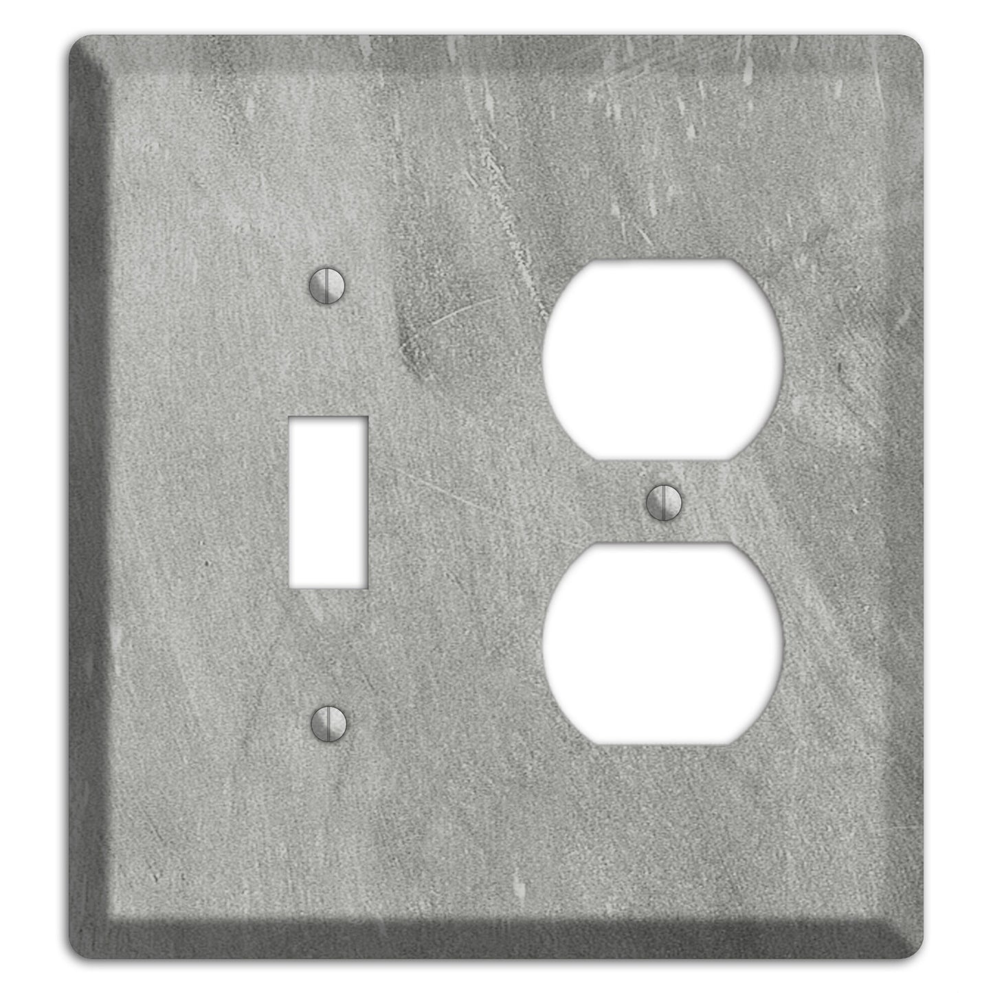 Chalk Grey Toggle / Duplex Wallplate