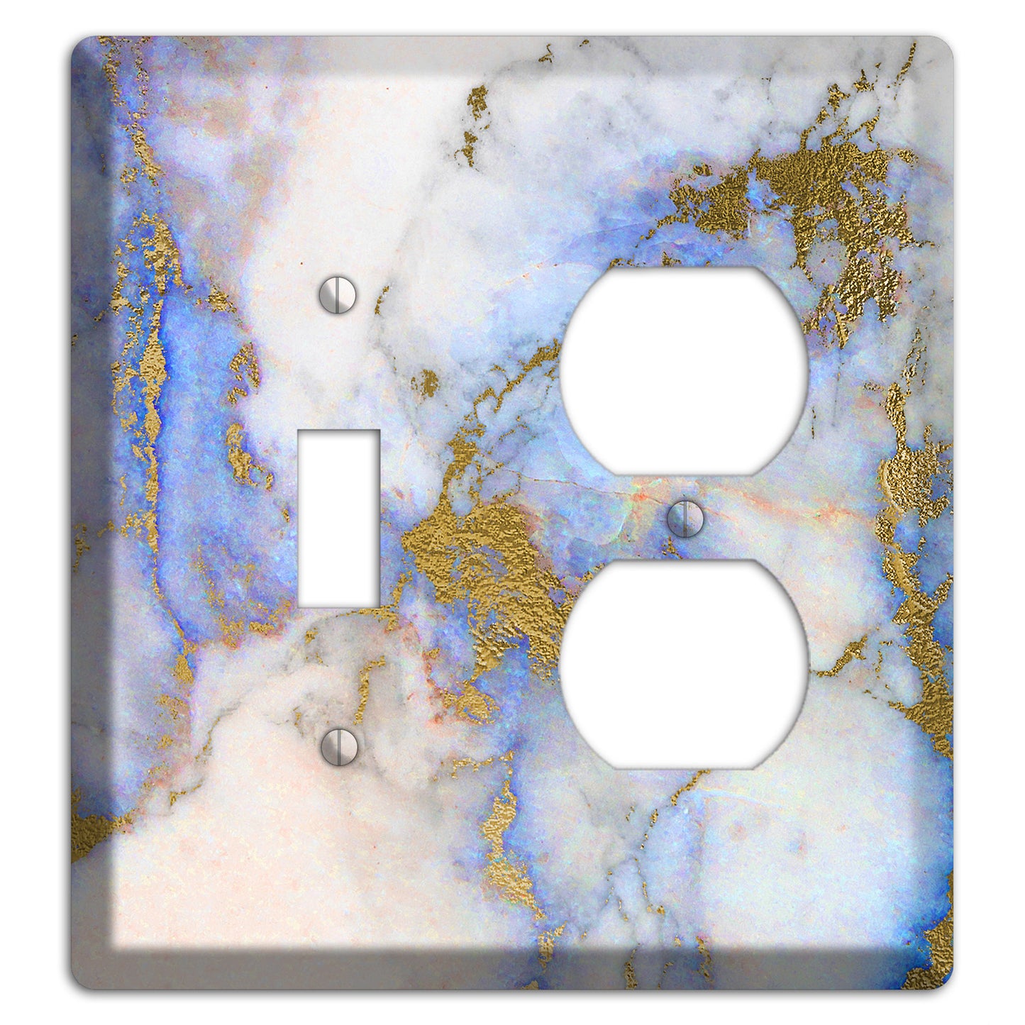 Portage Marble Toggle / Duplex Wallplate