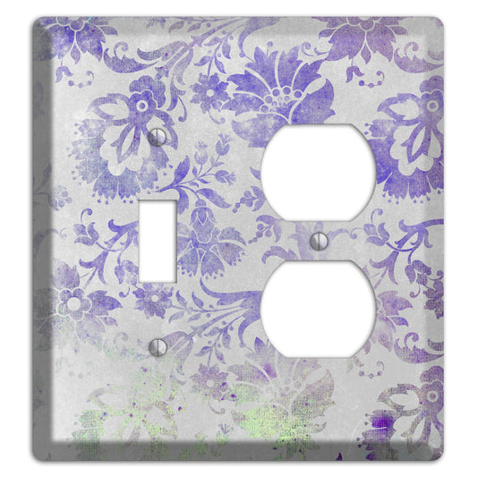 Chatelle Whimsical Damask Toggle / Duplex Wallplate