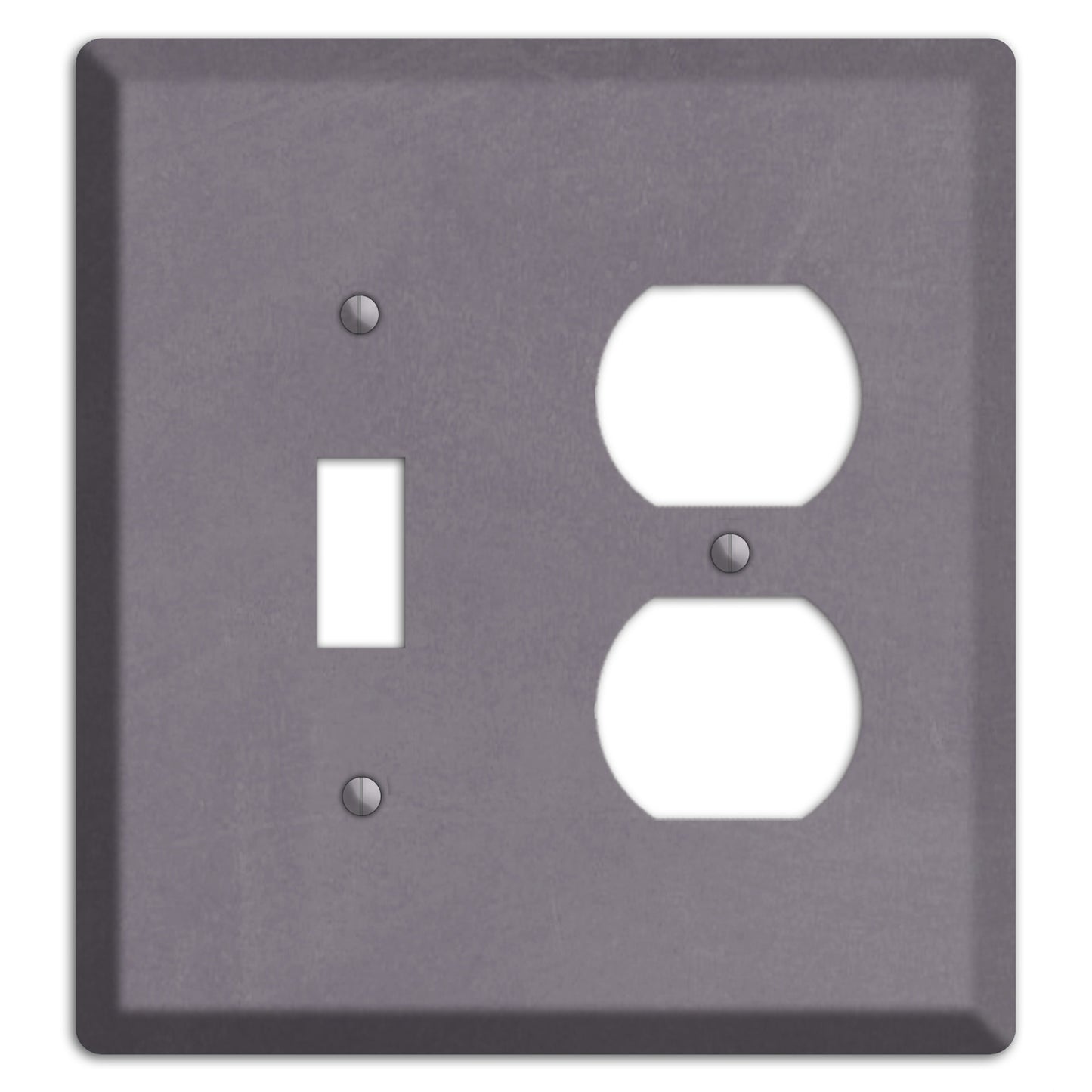 Chalk Purple Toggle / Duplex Wallplate