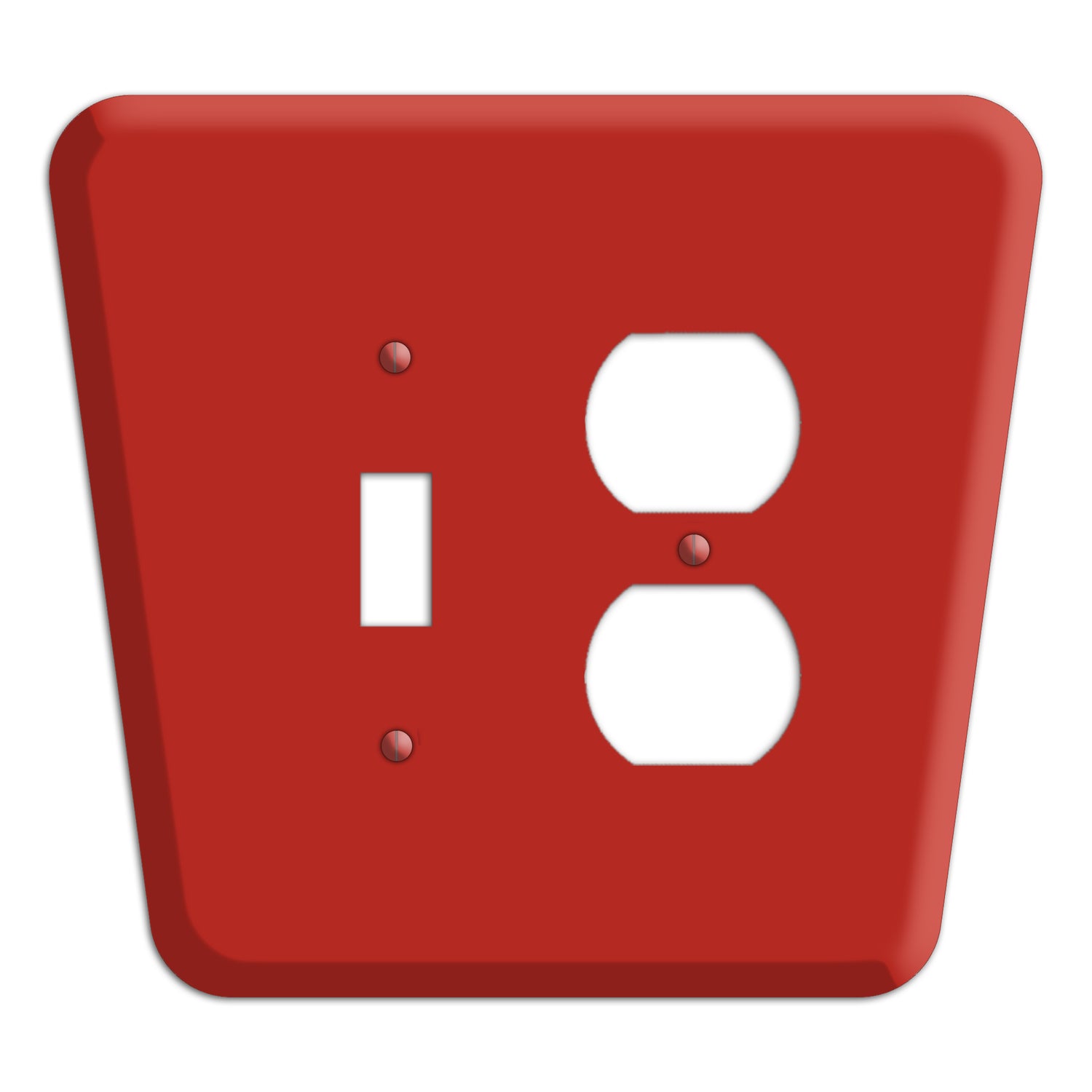 Paprika Mid-Century Toggle / Duplex Wallplate