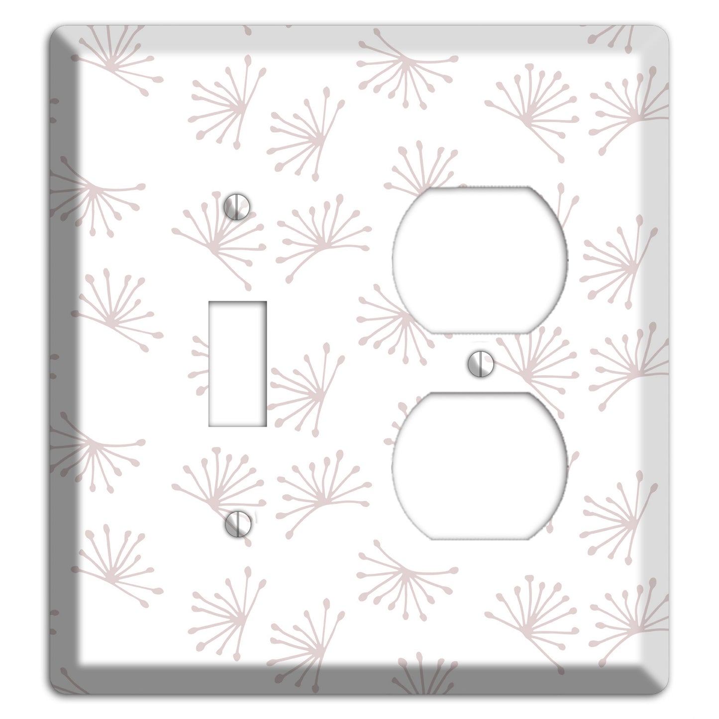 Abstract 2 Toggle / Duplex Wallplate