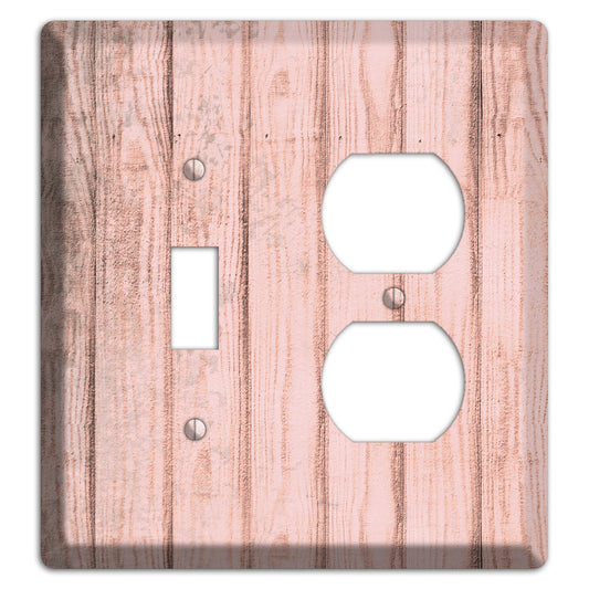 Beauty Bush Weathered Wood Toggle / Duplex Wallplate