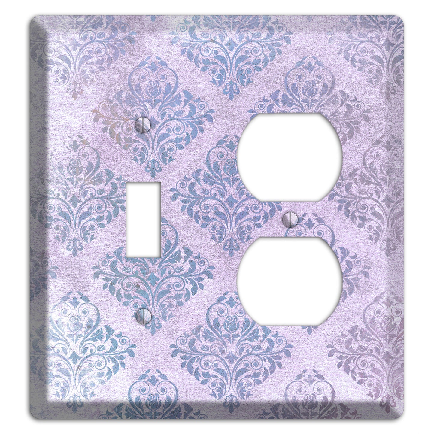 Logan Whimsical Damask Toggle / Duplex Wallplate