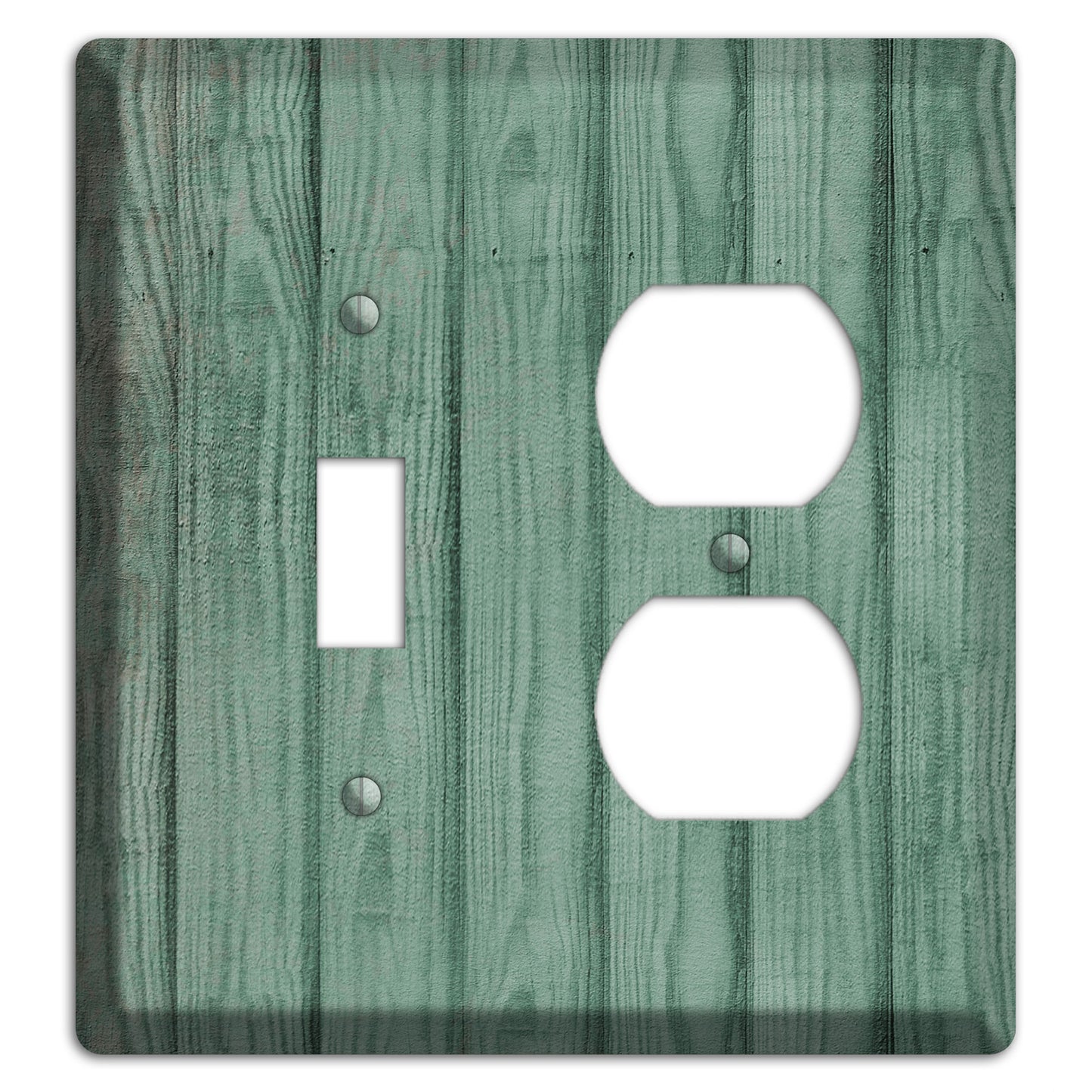 Laurel Weathered Wood Toggle / Duplex Wallplate