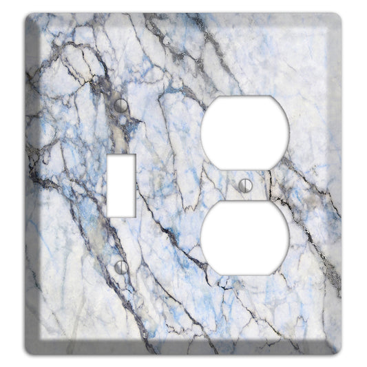 Geyser Marble Toggle / Duplex Wallplate