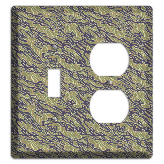 Vietnam Tiger 2 Camo Toggle / Duplex Wallplate