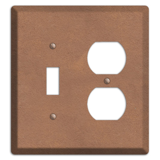 Stucoo Brown Toggle / Duplex Wallplate