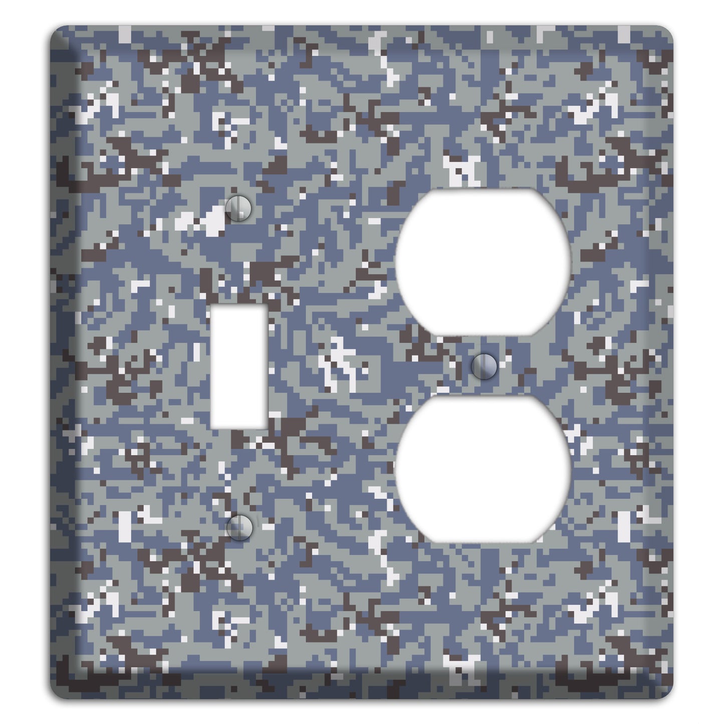 NWU Grey Dom Camo Toggle / Duplex Wallplate