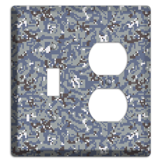 NWU Grey Dom Camo Toggle / Duplex Wallplate