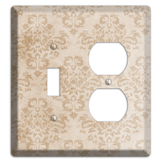 Bizarre Neutral Texture Toggle / Duplex Wallplate