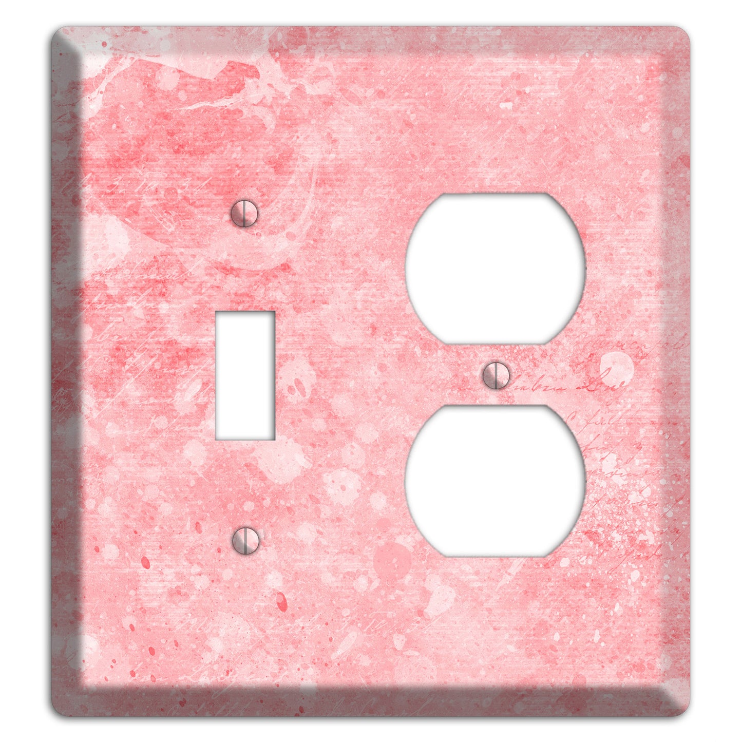 Rose Fog Soft Coral Toggle / Duplex Wallplate