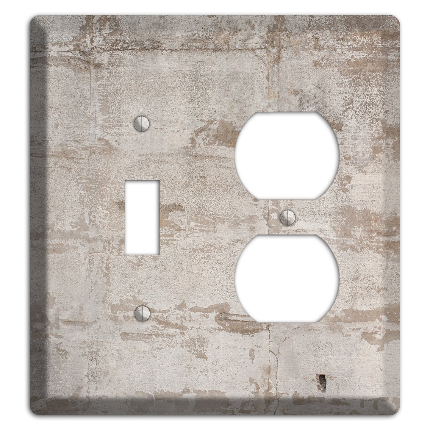 Old Concrete 3 Toggle / Duplex Wallplate