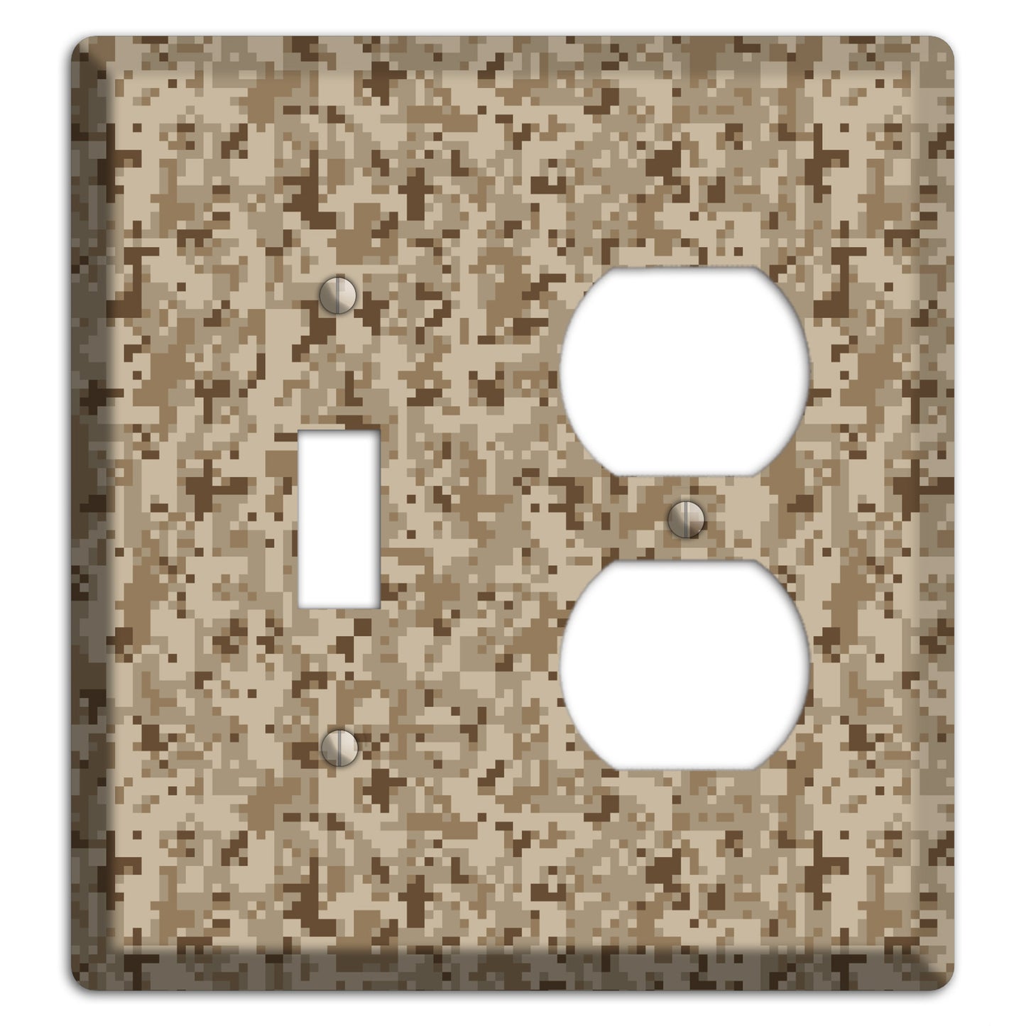 Desert Camo Toggle / Duplex Wallplate