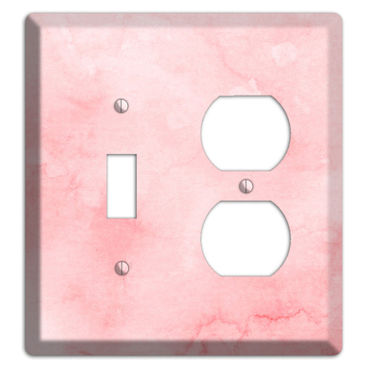 Mandys Pink Soft Coral Toggle / Duplex Wallplate