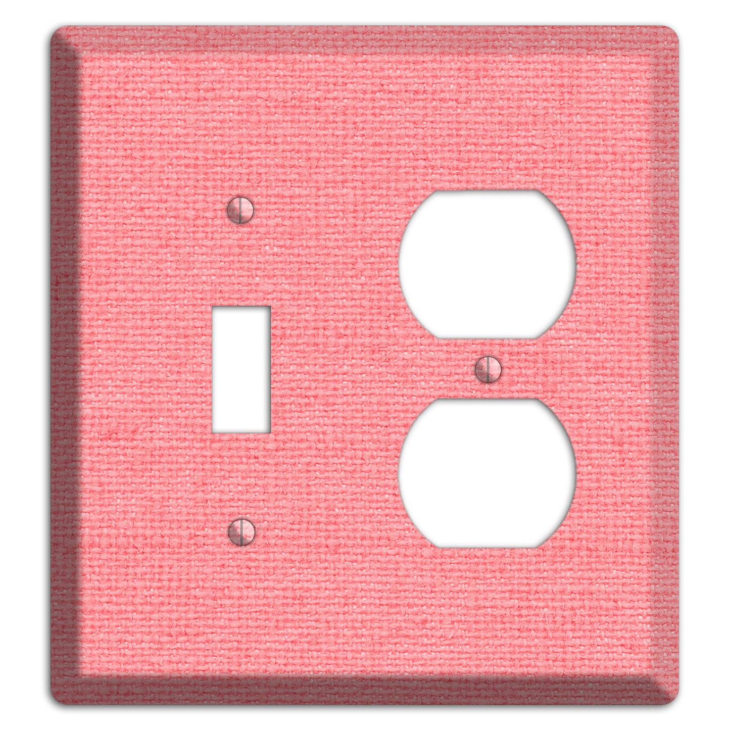 Sweet Pink Soft Coral Toggle / Duplex Wallplate