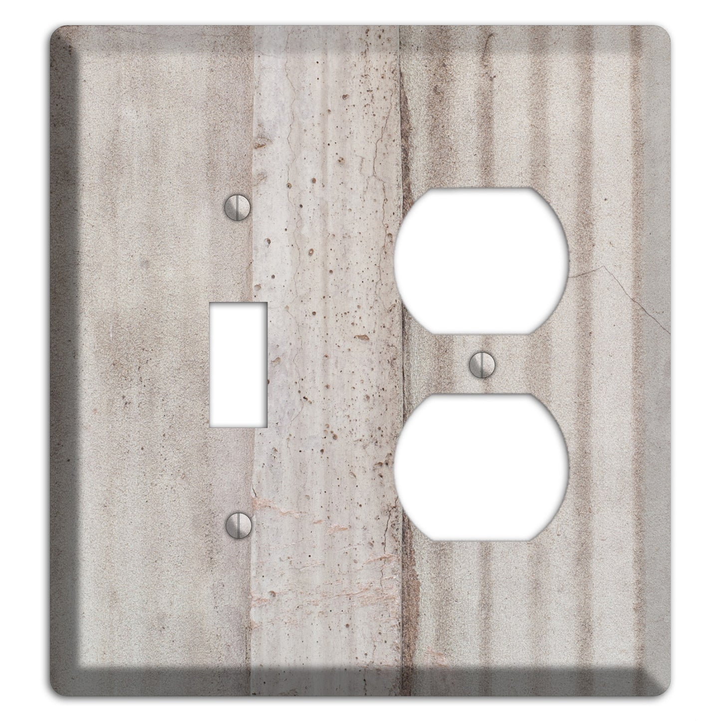 Old Concrete 5 Toggle / Duplex Wallplate