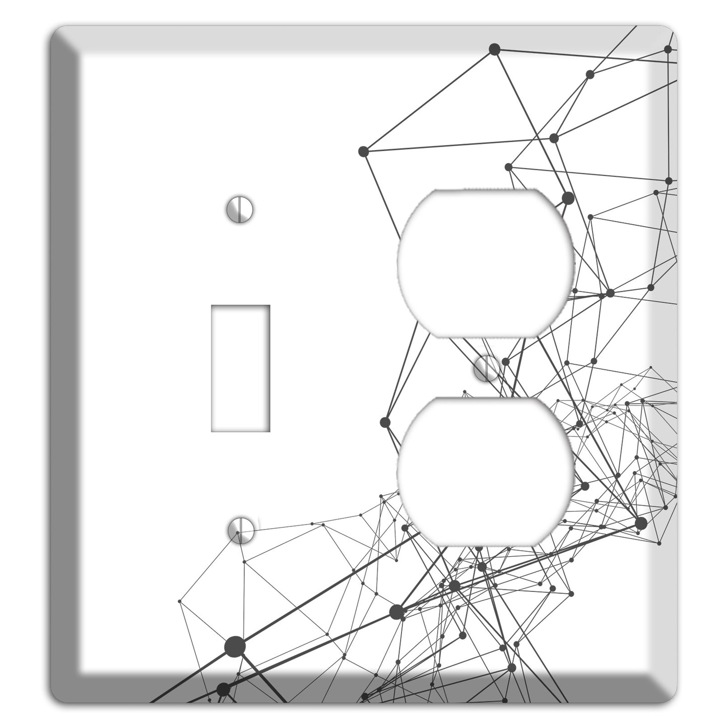 Linear C Toggle / Duplex Wallplate