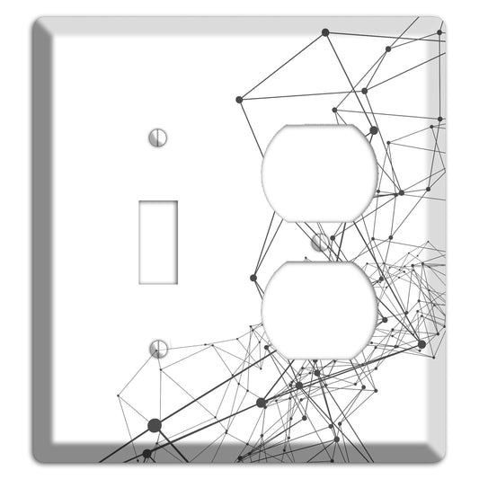 Linear C Toggle / Duplex Wallplate