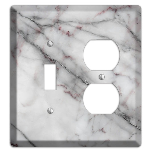 Scorpion Marble Toggle / Duplex Wallplate