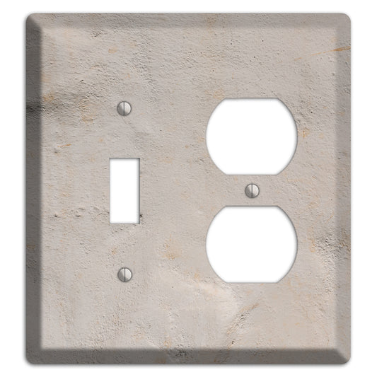 Trowled Concrete Toggle / Duplex Wallplate