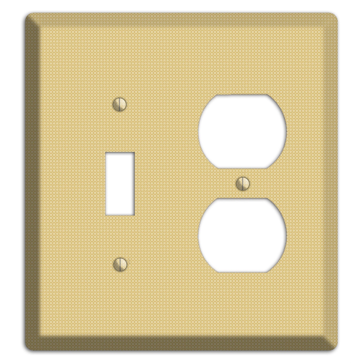 Khaki Weave Toggle / Duplex Wallplate