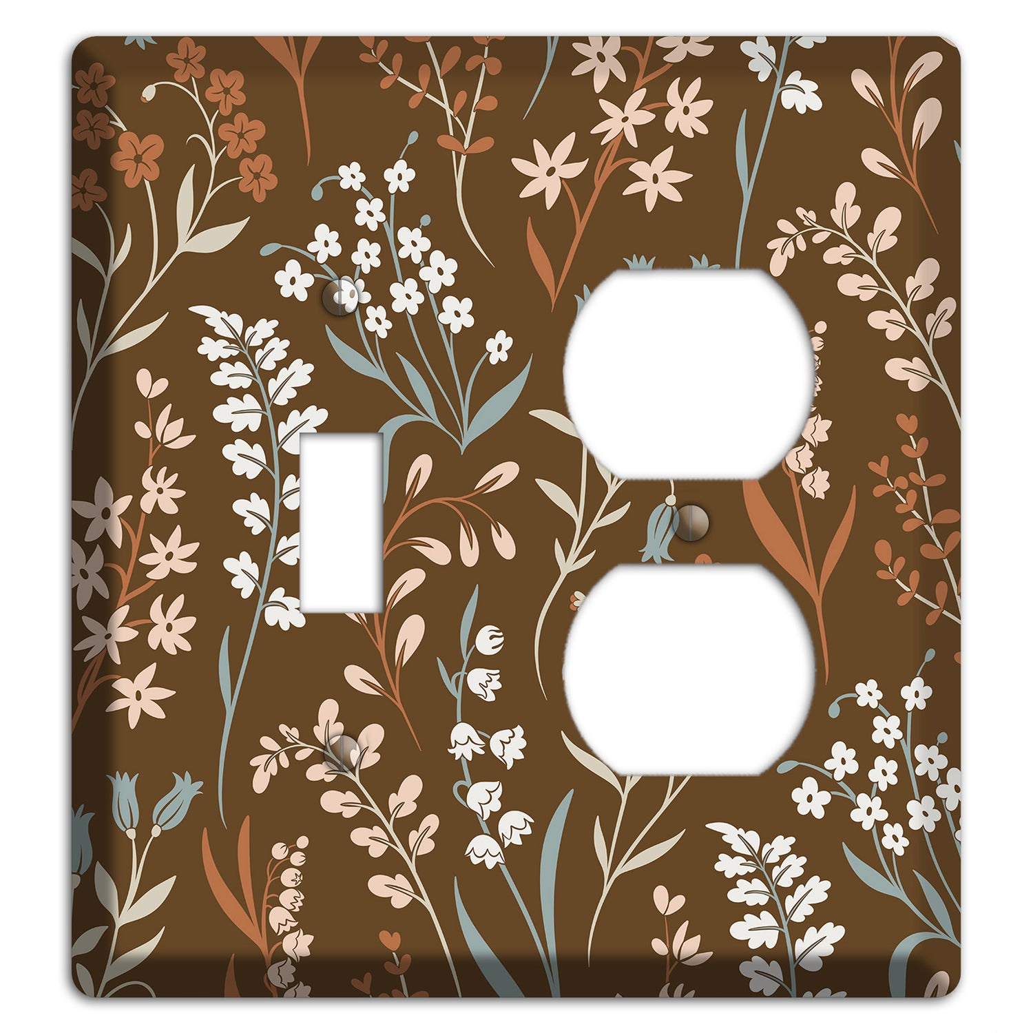 Fall Floral 1 Toggle / Duplex Wallplate